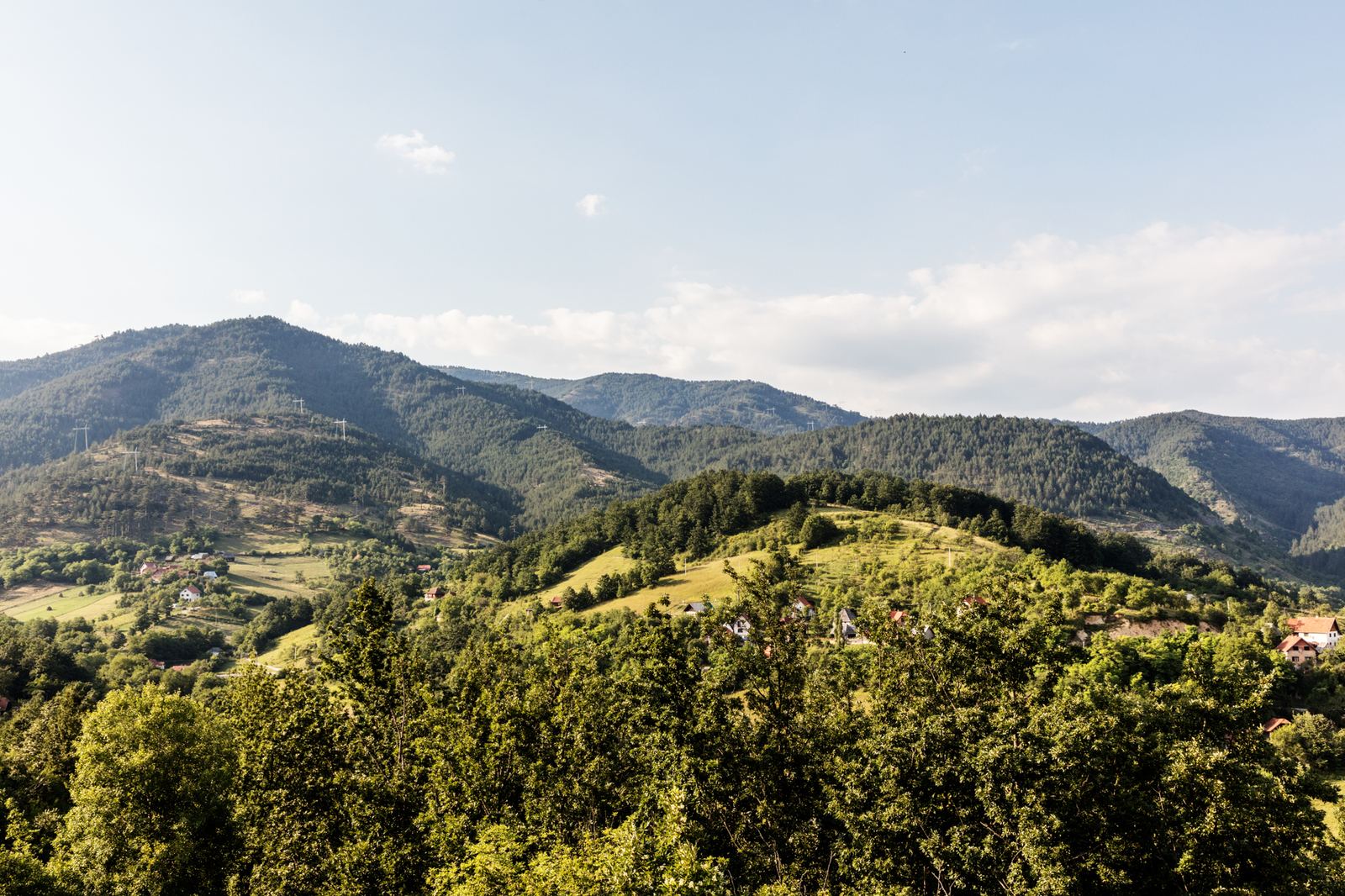 Панорама брда и околних села